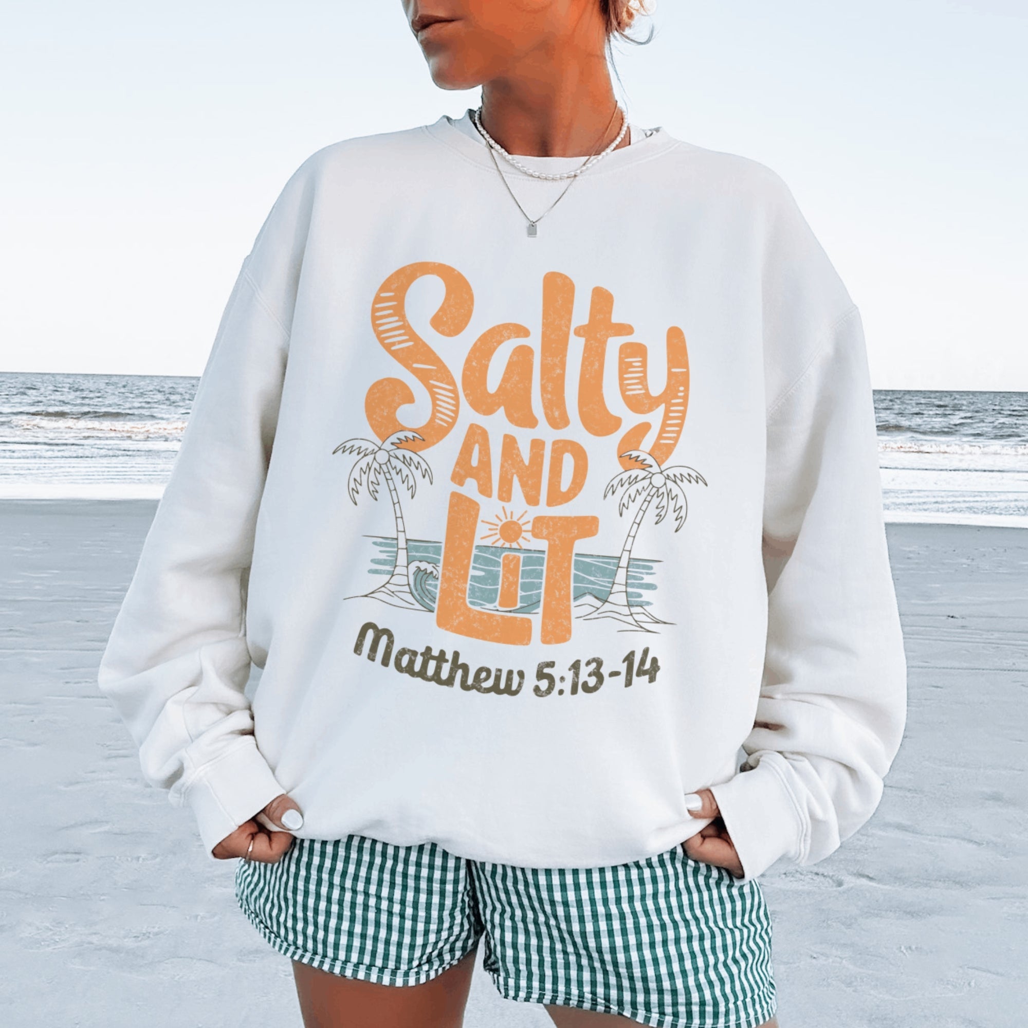 Salty and Lit Sweatshirt