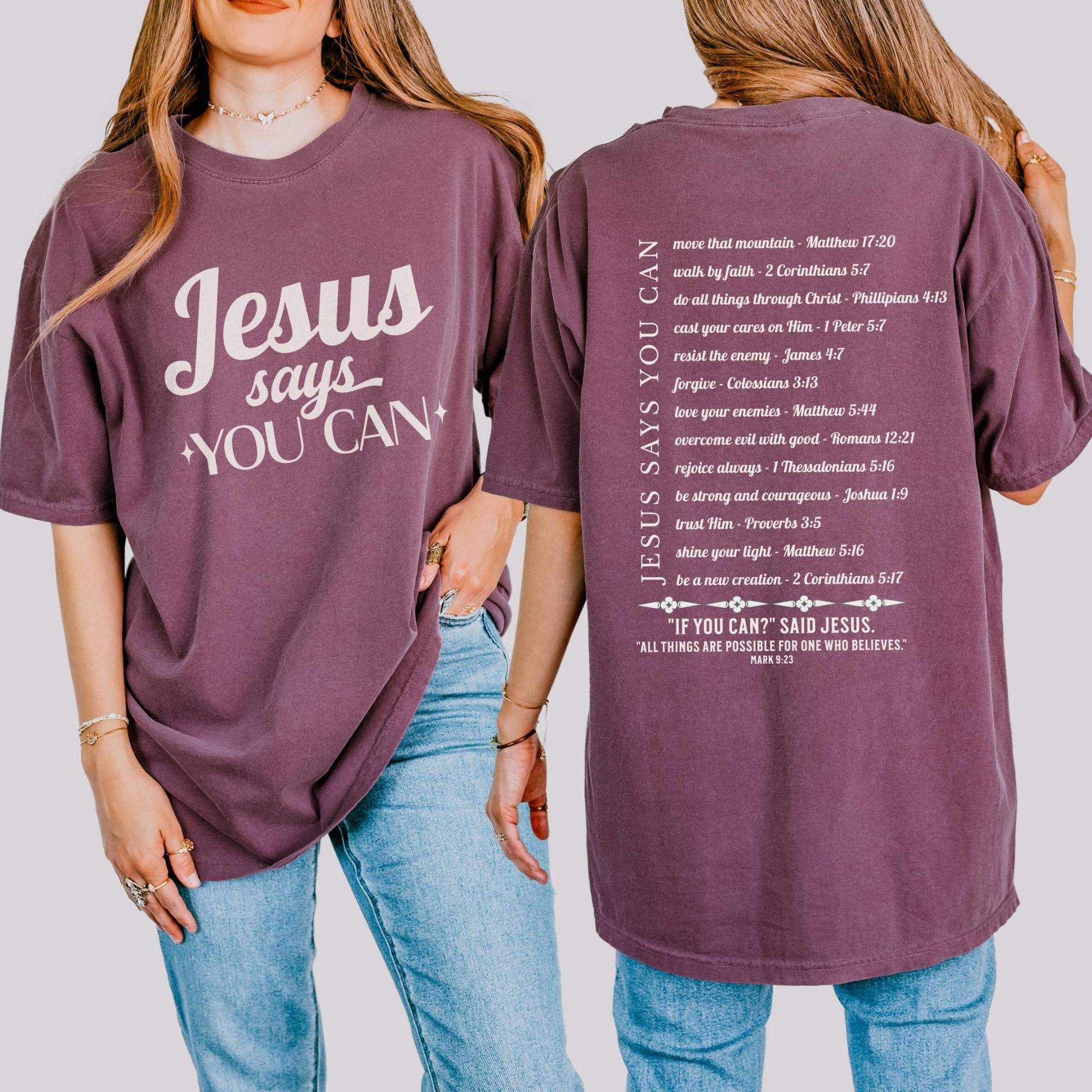 Jesus Says You Can T-Shirt