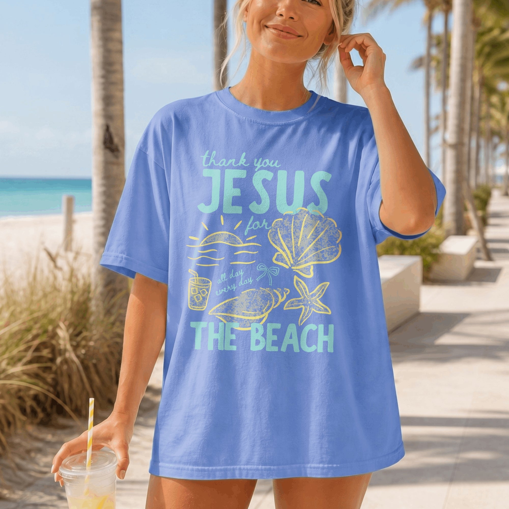 Thank you Jesus for the Beach T-Shirt