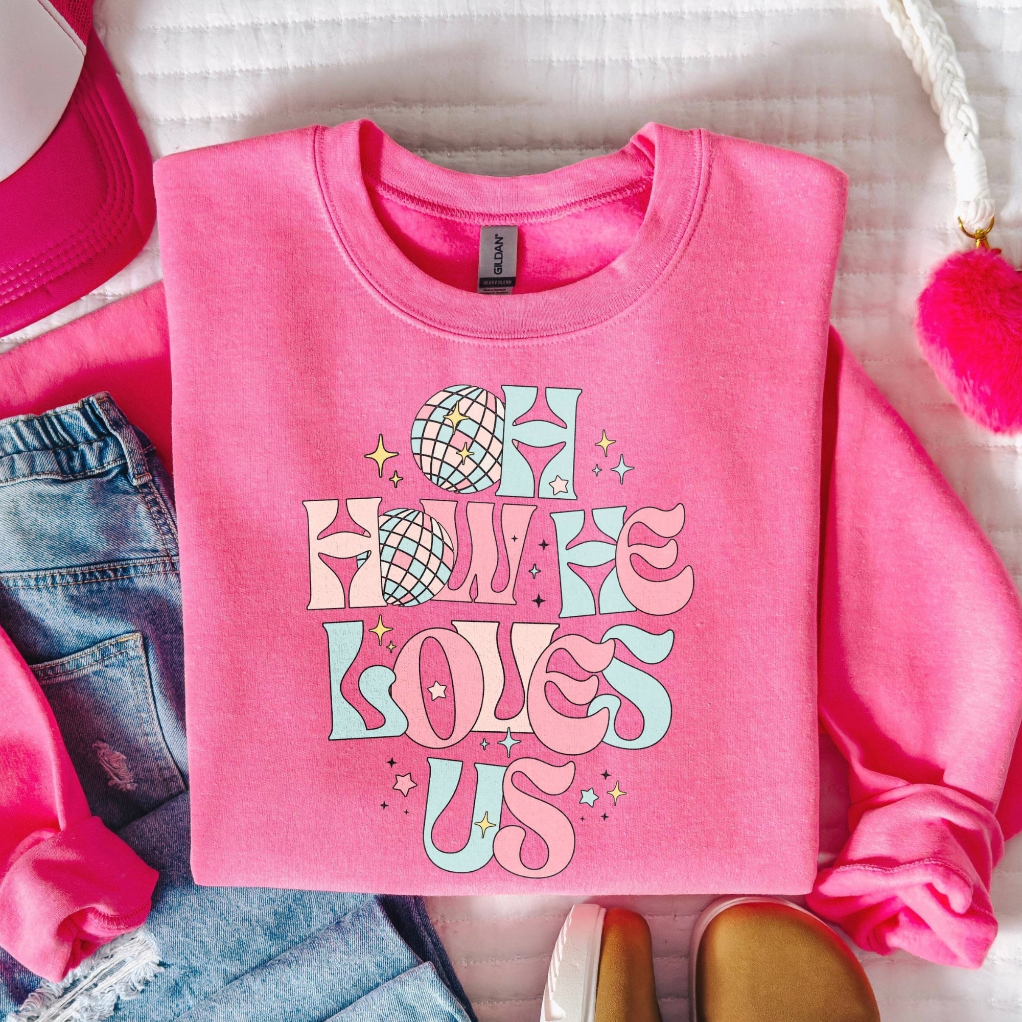 Oh How He Loves Us Sweatshirt