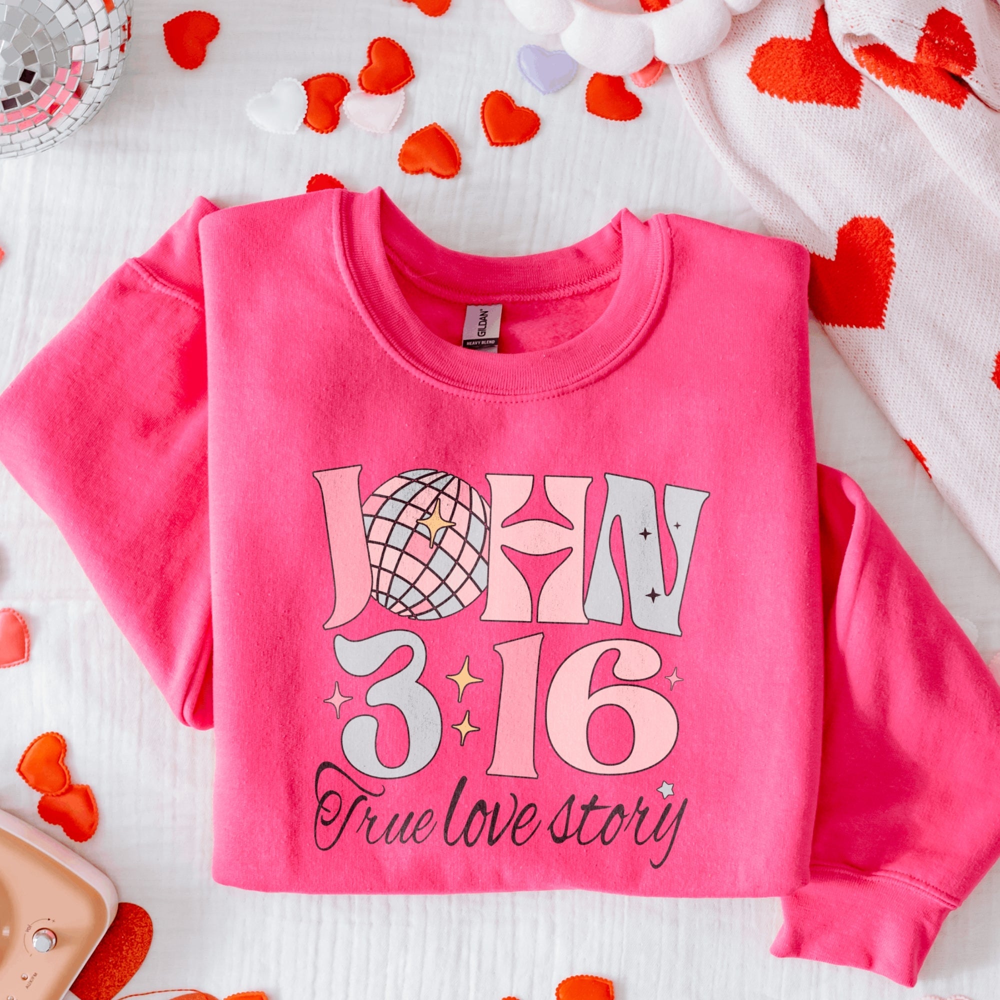 John 3:16 True Love Story Sweatshirt