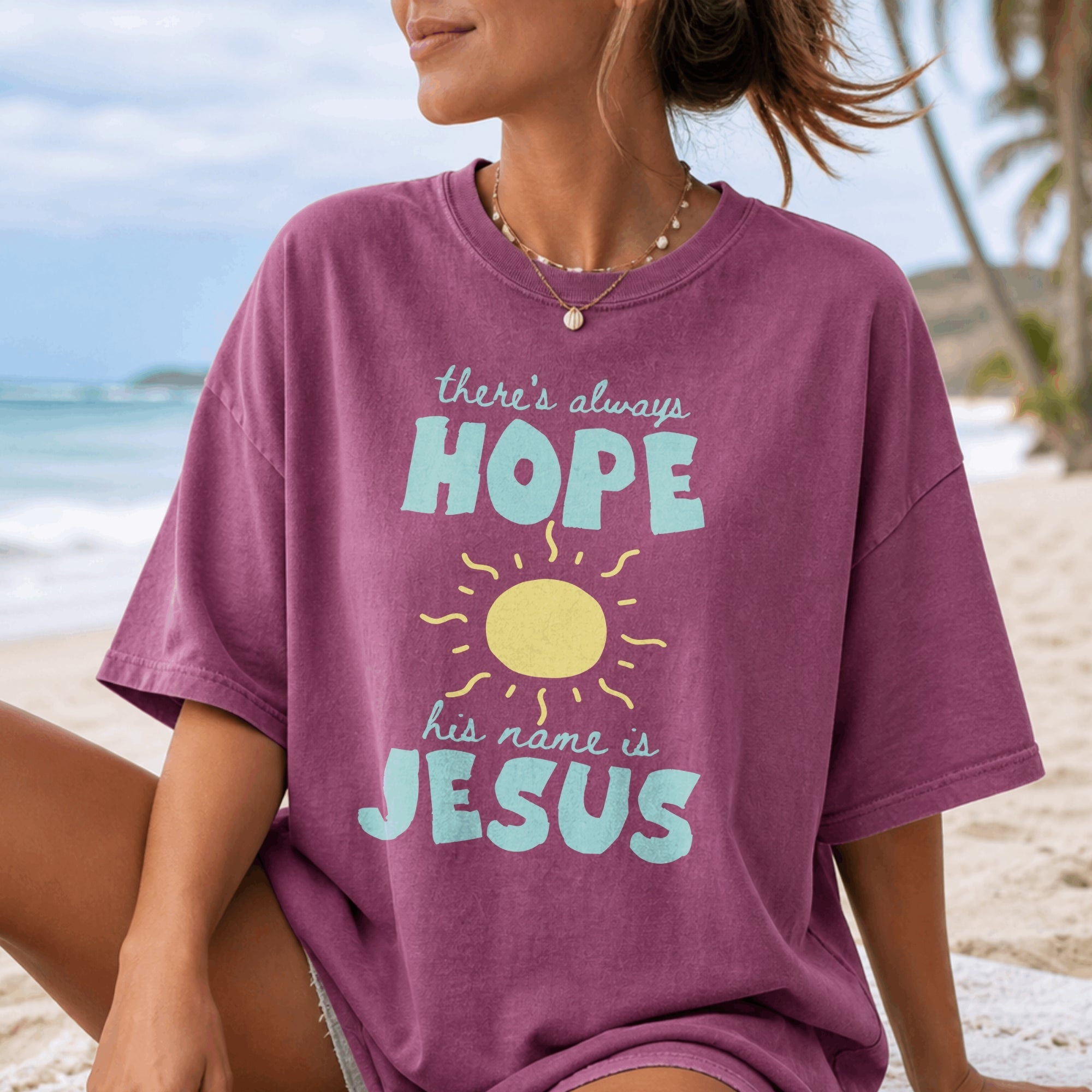 There's Always Hope His Name is Jesus T-Shirt