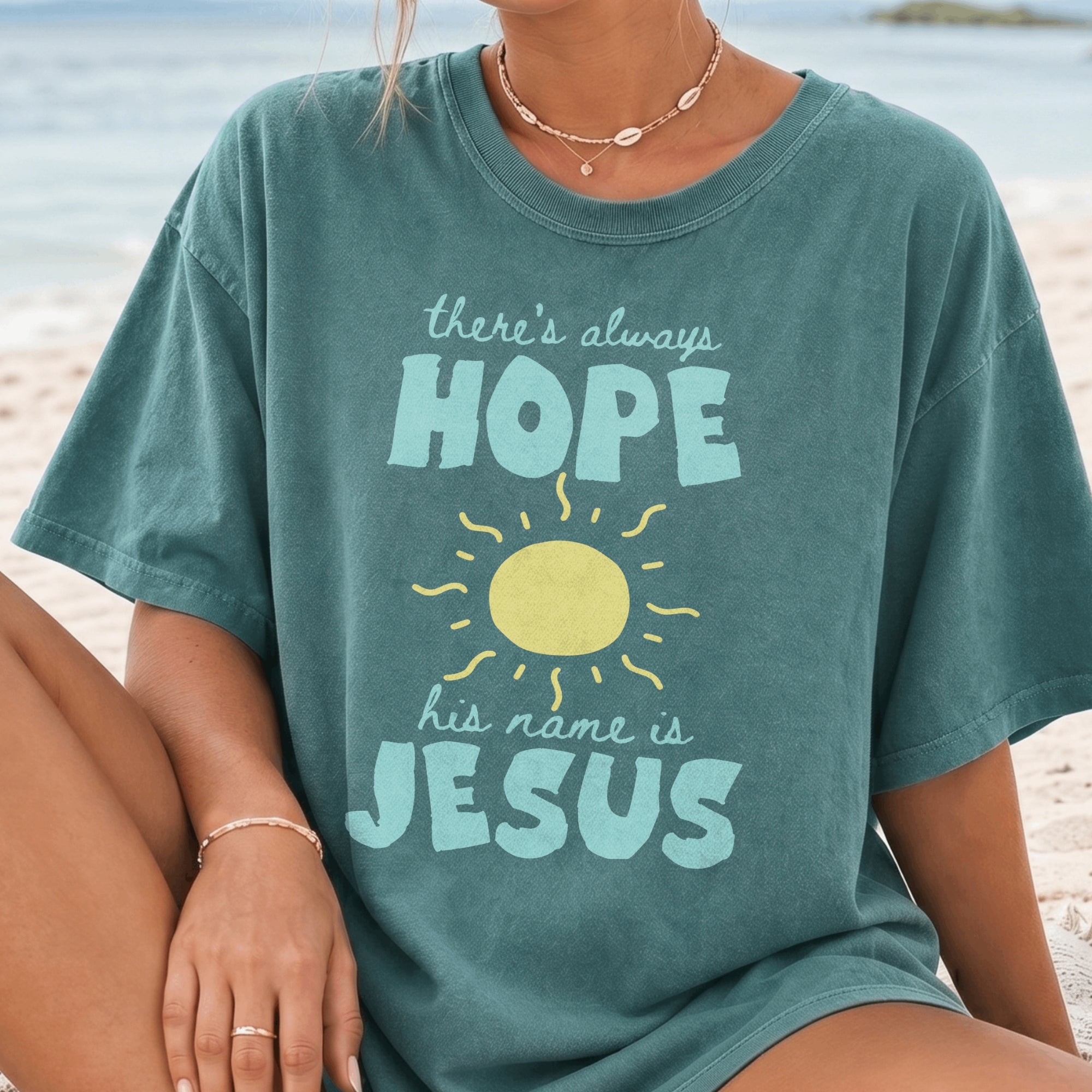 There's Always Hope His Name is Jesus T-Shirt