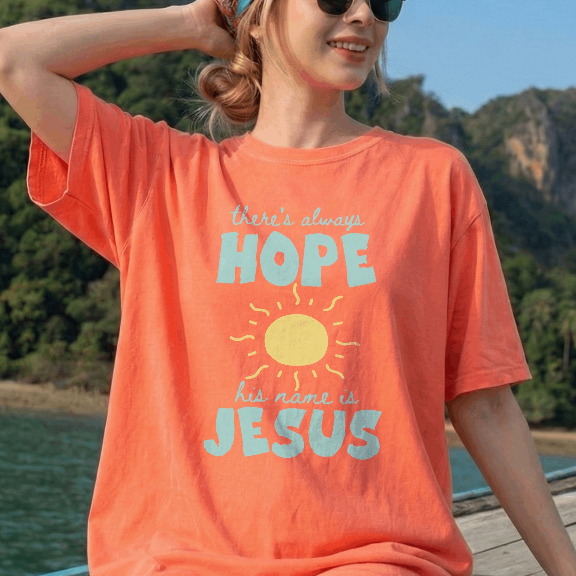 There's Always Hope His Name is Jesus T-Shirt