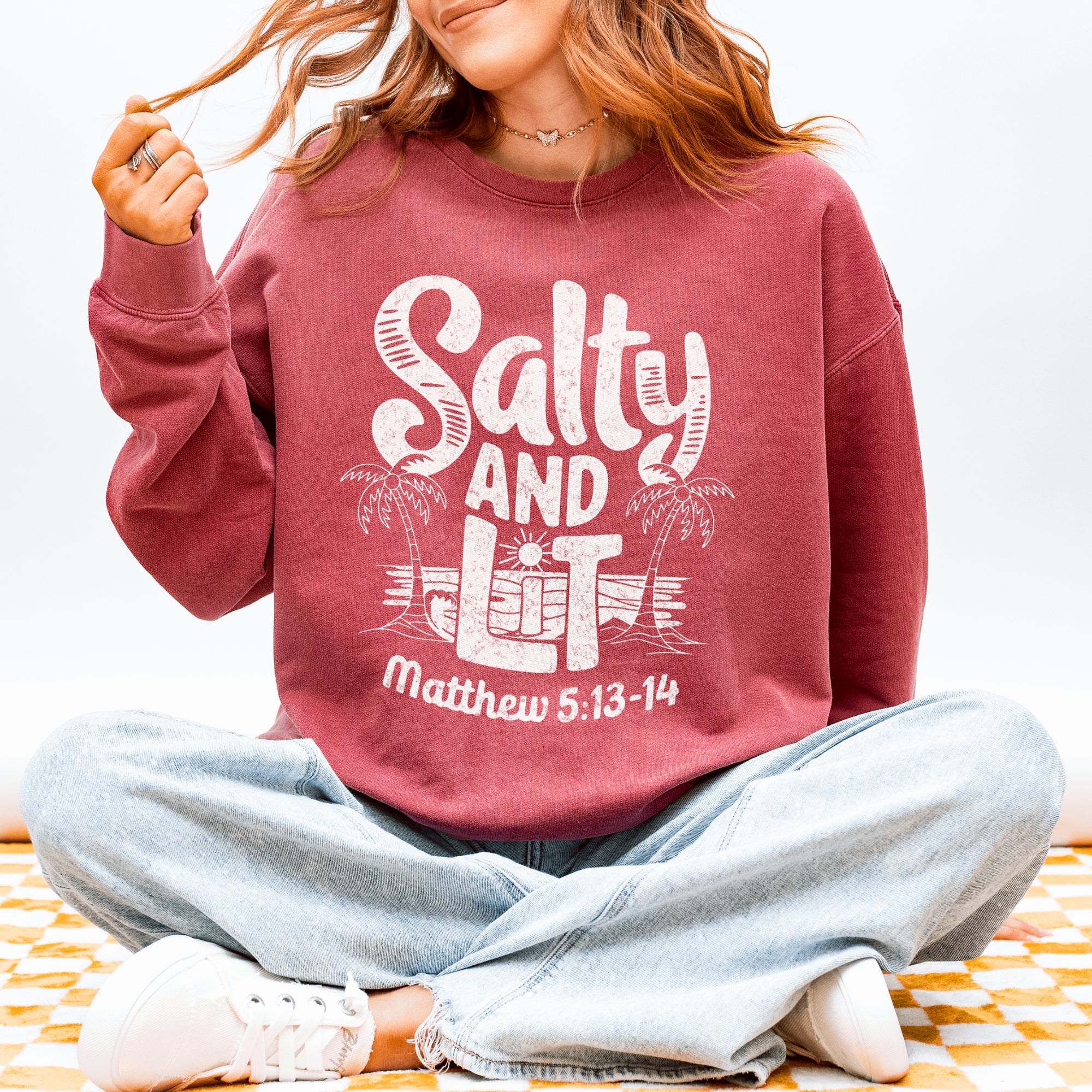 Salty and Lit Sweatshirt
