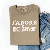 J'adore mon Sauveur (I adore my Savior) T-Shirt