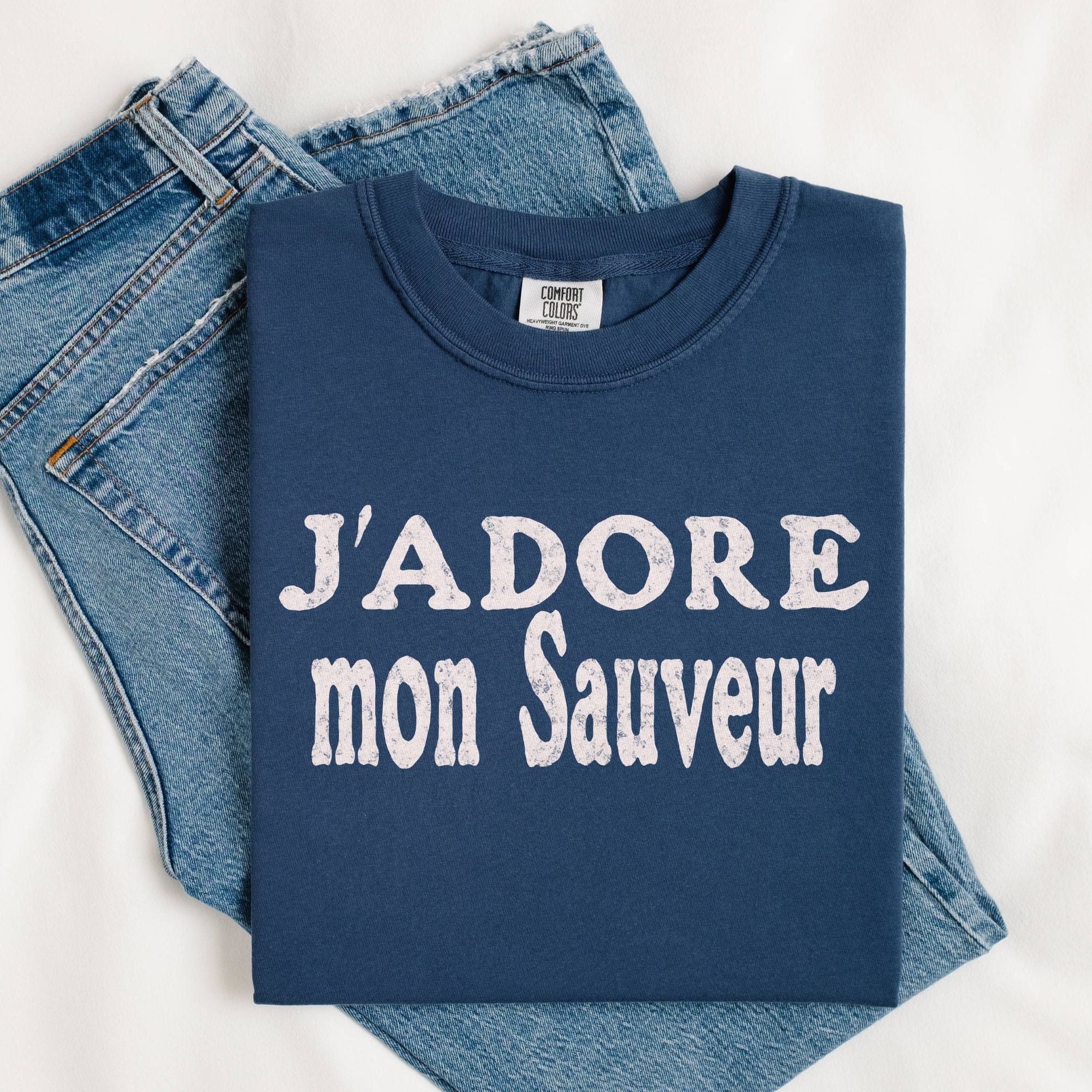 J'adore mon Sauveur (I adore my Savior) T-Shirt