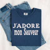 J'adore mon Sauveur (I adore my Savior) T-Shirt