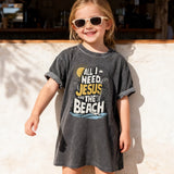 All I Need Is Jesus and the Beach Youth T-Shirt