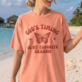 God's Timing is my Favorite Season T-Shirt