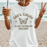 God's Timing is my Favorite Season T-Shirt